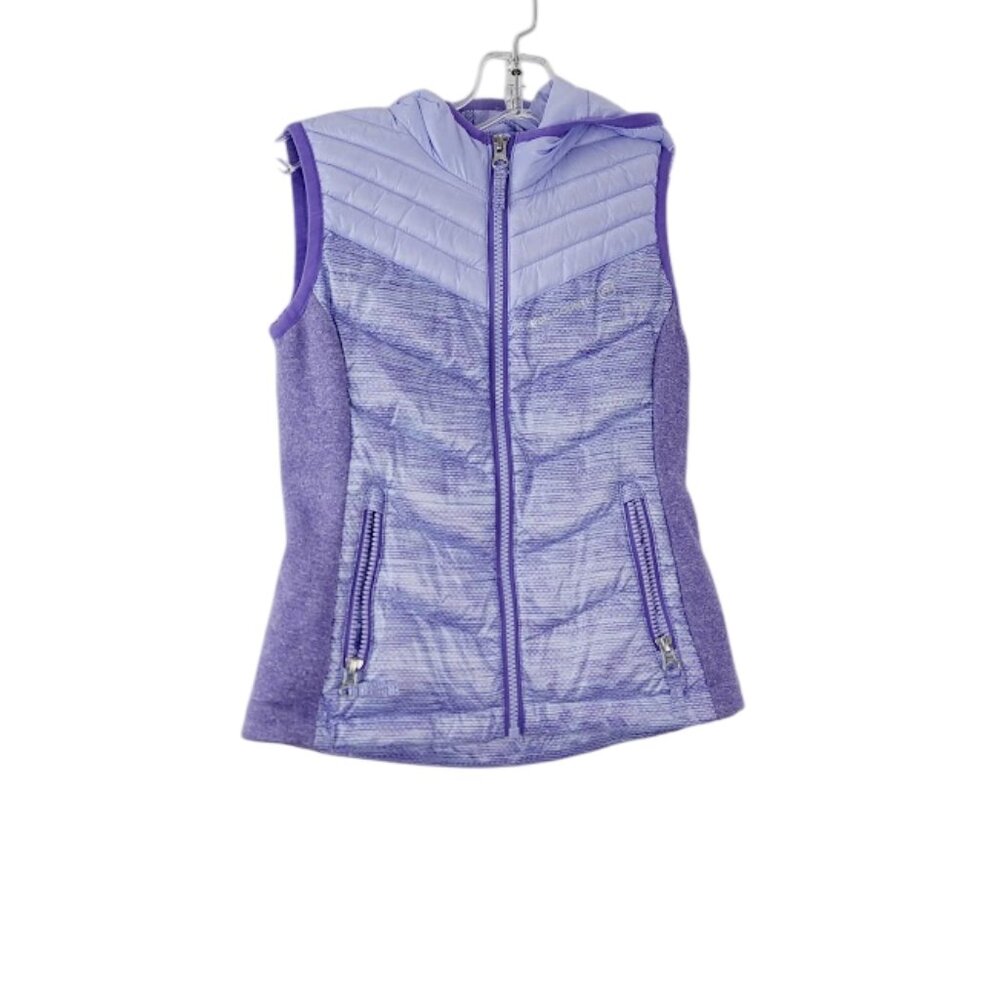 Free Country Girl's Purple‎ Sleeveless Padded Winter Puffer Vest Size XS